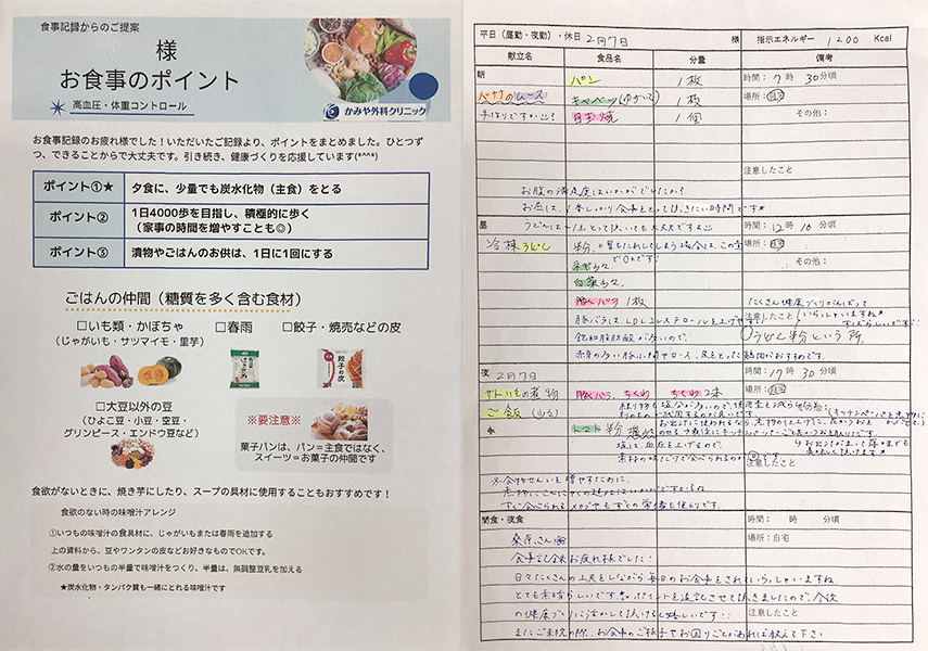 生活習慣病の再検査・管理